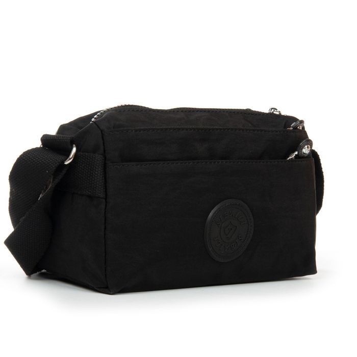 Женская летняя тканевая сумка Jielshi 1653 black купить недорого в Ты Купи