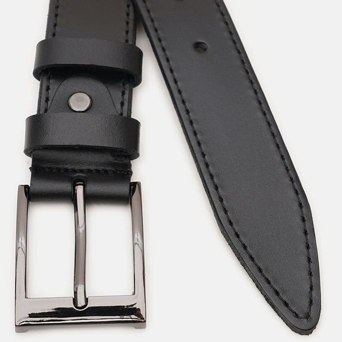 Мужской кожаный ремень Borsa Leather V1125FX11-brown купить недорого в Ты Купи