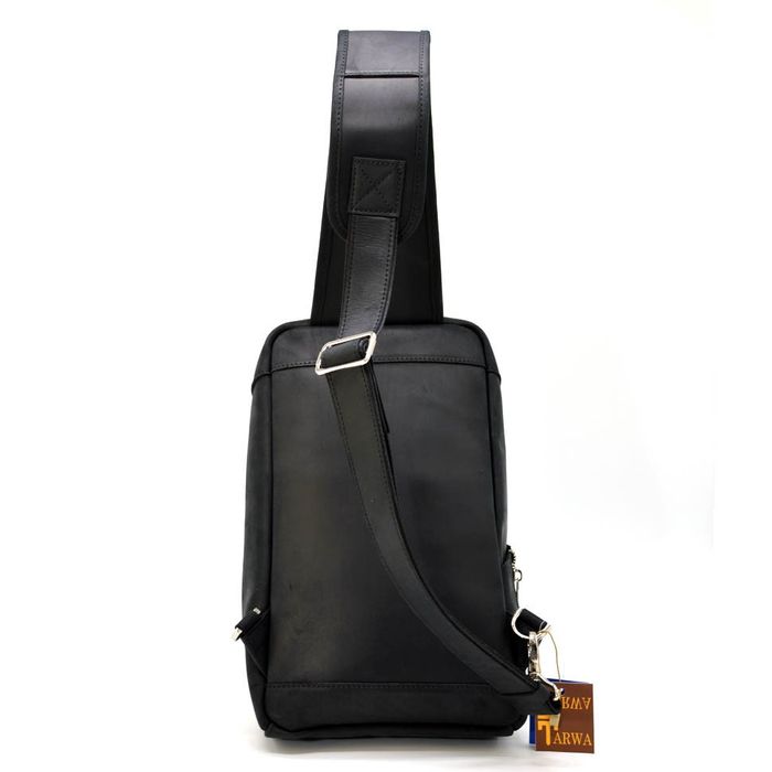 Мужская кожаная сумка-слинг TARWA RA-0910-4lx купить недорого в Ты Купи