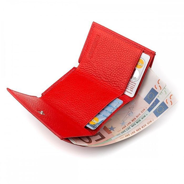 Жіночий шкіряний гаманець ST Leather 18323 (ST440) Червоний купити недорого в Ти Купи