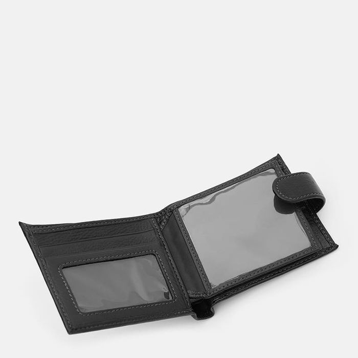 Мужское кожаное портмоне Ricco Grande K12020-4bl-black купить недорого в Ты Купи