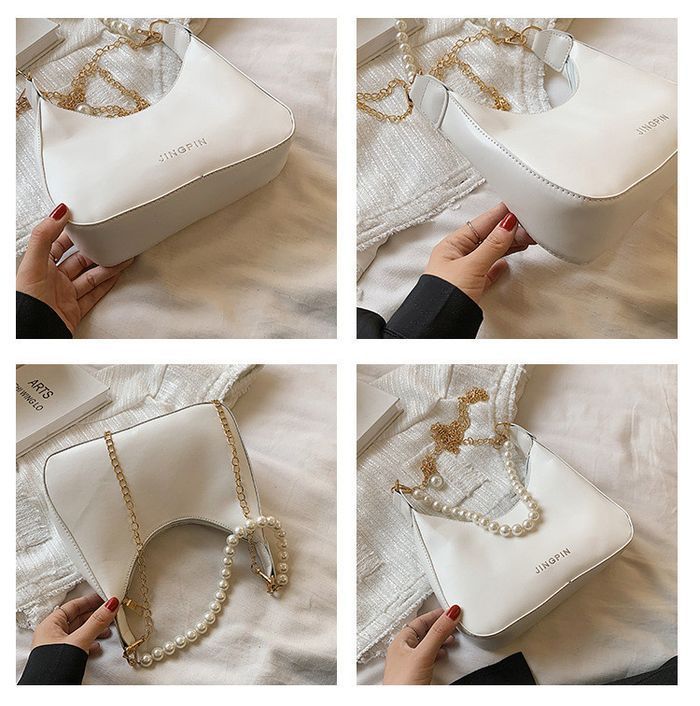 Женский белый клатч из PU-кожи 8153-2 купить недорого в Ты Купи