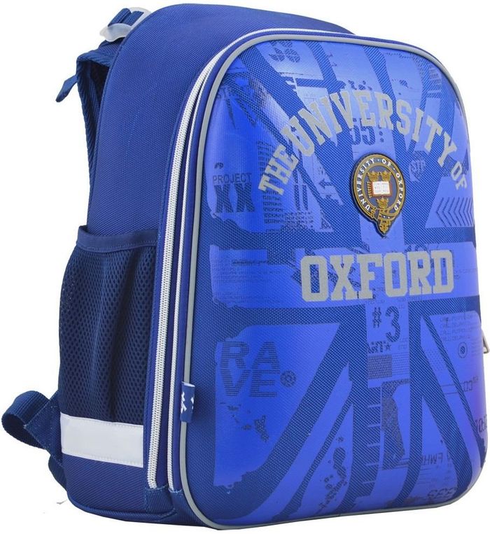 Школьный каркасный ранец YES SCHOOL 29х38х15 см 16 л для мальчиков H-12 Oxford (554585) купить недорого в Ты Купи