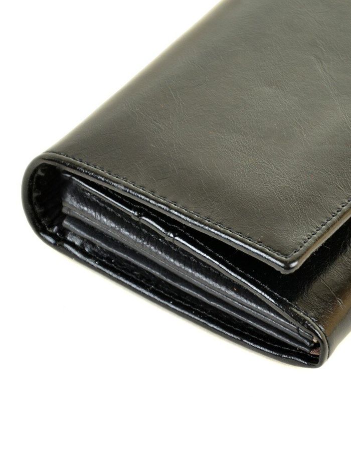 Шкіряний гаманець Canarie ALESSANDRO PAOLI W0807 black купити недорого в Ти Купи