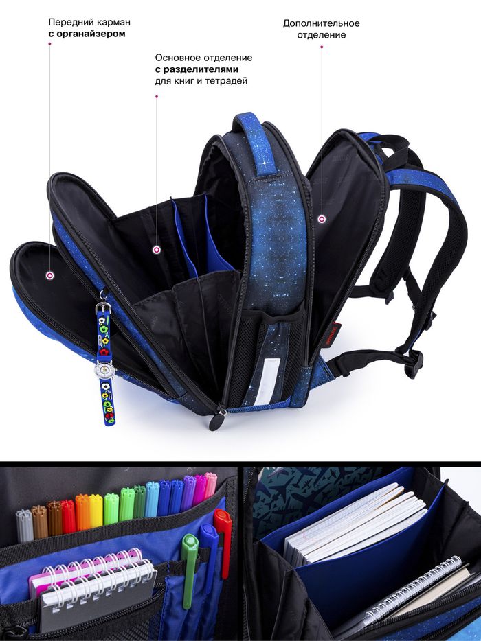 Шкільний рюкзак для хлопчиків Winner /SkyName R4-418 купити недорого в Ти Купи