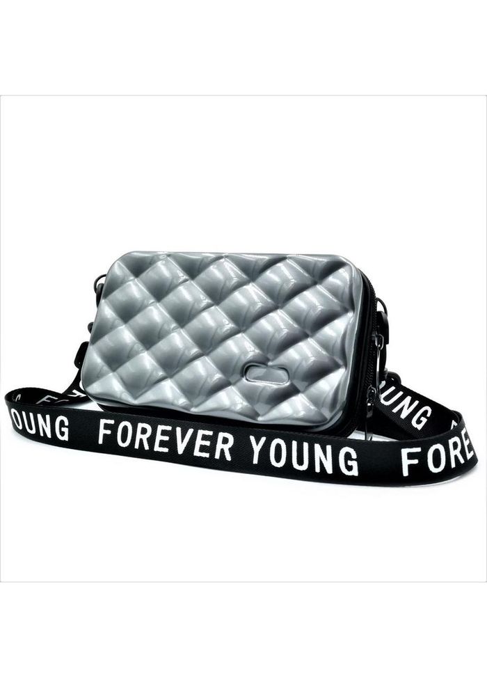 Сумка на плечо Forever Young Цвет Серый new-bag-0035 купить недорого в Ты Купи