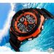 Мужские наручные спортивные часы Skmei S-Shock Orange (1215)