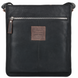 Чоловіча шкіряна сумка Ashwood 4552 чорний (чорний)