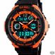 Чоловічий наручний спортивний годинник Skmei S-Shock Orange (1215)