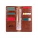 Кожаный бумажник Hi Art WP-02 Mehendi Classic рыжий Рыжий