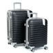 Комплект чемоданов 2/1 ABS-пластик PODIUM 8347 black змейка 32604