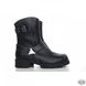 Кожаные зимние ботинки на низком каблуке Villomi Tera-02ch