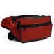 Мужская кожаная поясная сумка Cavaldi 904-353 red, красная