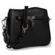 Жіноча сумочка зі шкірозамінника FASHION 22 F026 black