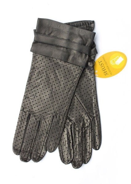 Жіночі шкіряні рукавички Shust Gloves 845 купити недорого в Ти Купи