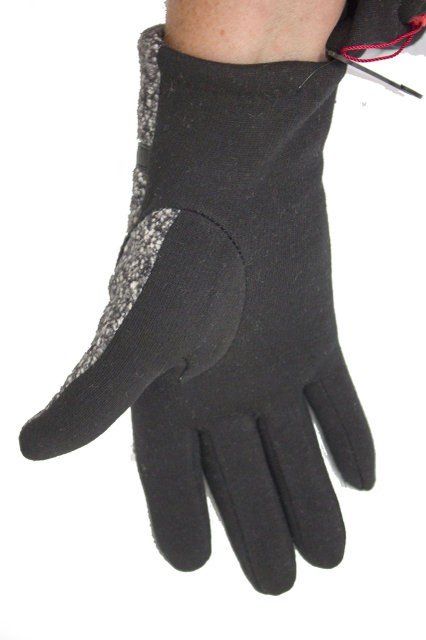 Стрейчевые комбинированные женские перчатки Shust Gloves L купить недорого в Ты Купи