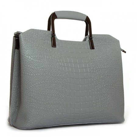 Женская кожаная сумка ALEX RAI 1540-1 l-grey купить недорого в Ты Купи
