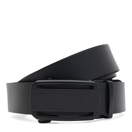 Чоловічий шкіряний ремінь Borsa Leather 125v1genav46-black купити недорого в Ти Купи