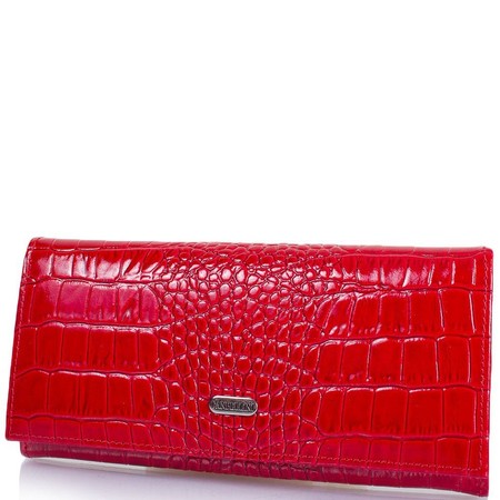 Женский кожаный красный кошелек CANPELLINI SHI2036-142 купить недорого в Ты Купи