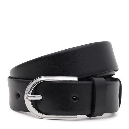 Женский кожаный ремень Borsa Leather 100v1genw80-black купить недорого в Ты Купи