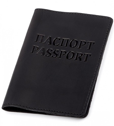 Обложка для паспорта SHVIGEL 13917 Черный купить недорого в Ты Купи