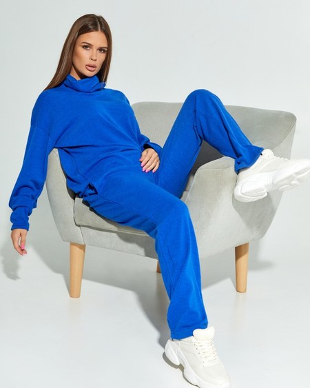 Спортивний костюм ISSA PLUS 12109 S синій купити недорого в Ти Купи