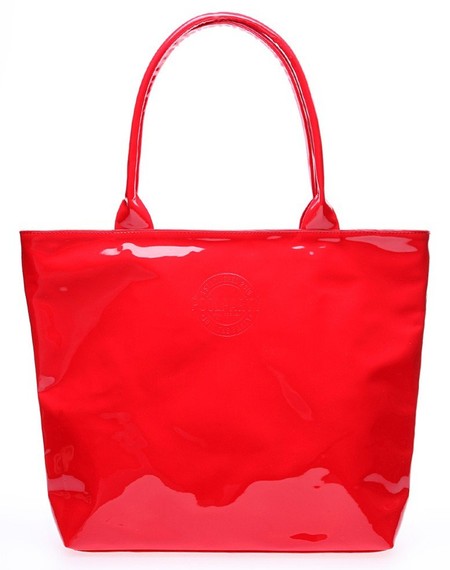 Лакированная женская сумочка Poolparty красная купить недорого в Ты Купи
