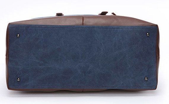 Дорожная синяя текстильная сумка Vintage 20083 купить недорого в Ты Купи