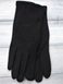 Женские стрейчевые перчатки чёрные 8712s2 M