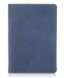Обкладинка для паспорта зі шкіри HiArt PC-01 Shabby Lagoon Синій купити недорого в Ти Купи