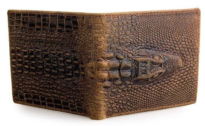 Чоловічий шкіряний гаманець Vintage 14380 Коричневий купити недорого в Ти Купи