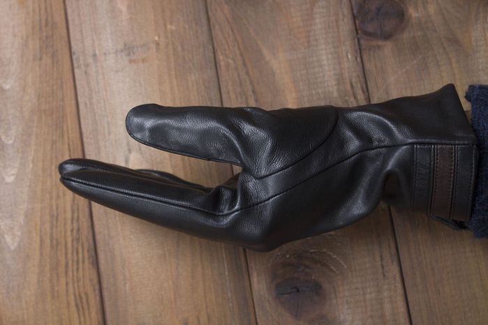Жіночі сенсорні шкіряні рукавички Shust Gloves 946s1 купити недорого в Ти Купи