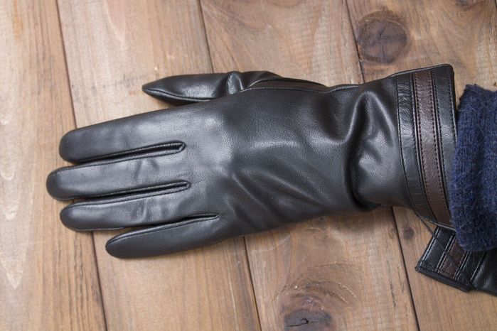 Женские сенсорные кожаные перчатки Shust Gloves 946s1 купить недорого в Ты Купи