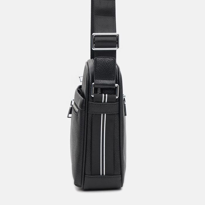 Мужская кожаная сумка Ricco Grande K16607а-black купить недорого в Ты Купи