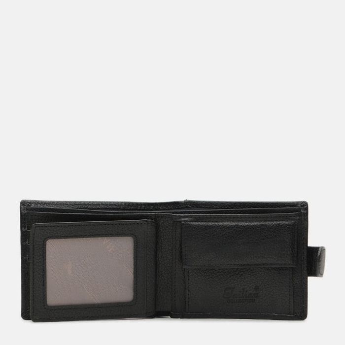 Мужской кожаный кошелек V1T120D-197-BE-black купить недорого в Ты Купи