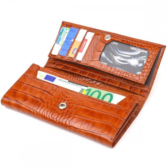 Жіночий шкіряний гаманець Canpellini 21528 купити недорого в Ти Купи