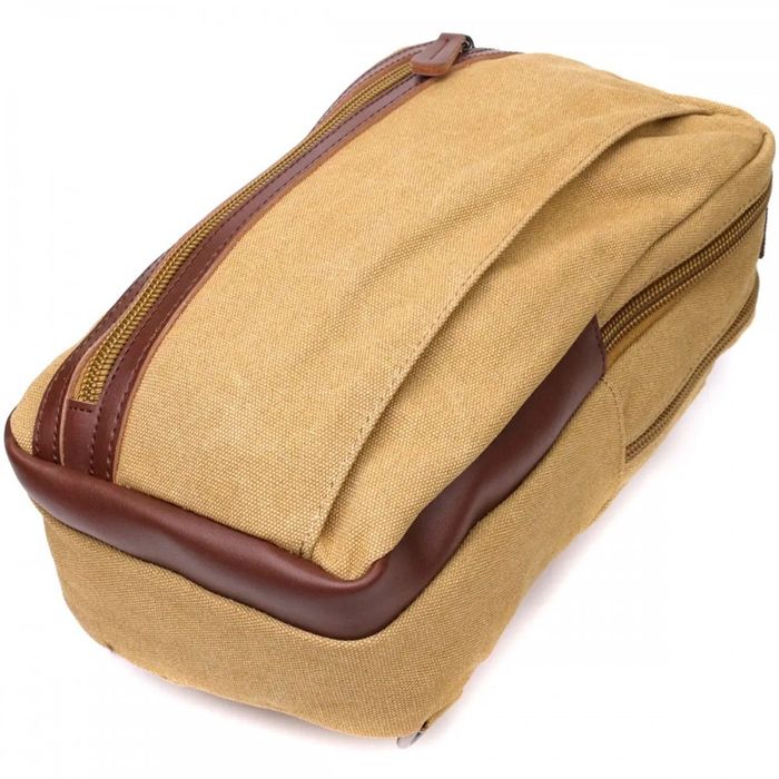 Чоловіча сумка-слінг із текстилю Vintage 22194 купити недорого в Ти Купи