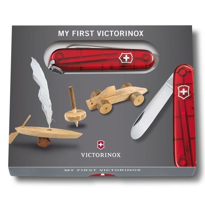 Складання дитячого ножа Victorinox мій перший 0,2373.t купити недорого в Ти Купи