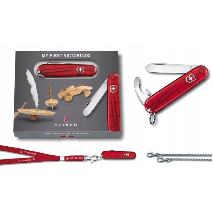 Складання дитячого ножа Victorinox мій перший 0,2373.t купити недорого в Ти Купи
