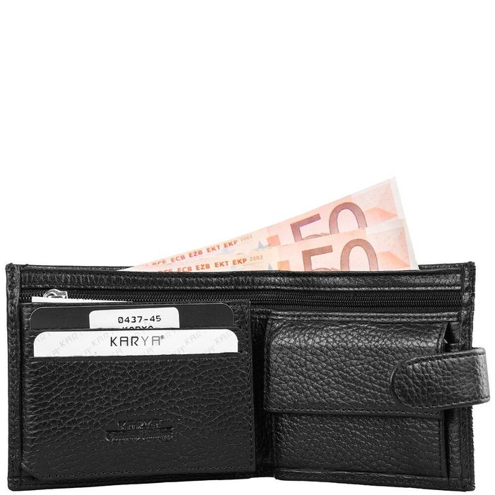 Чоловічий шкіряний гаманець KARYA SHI0437-45 купити недорого в Ти Купи