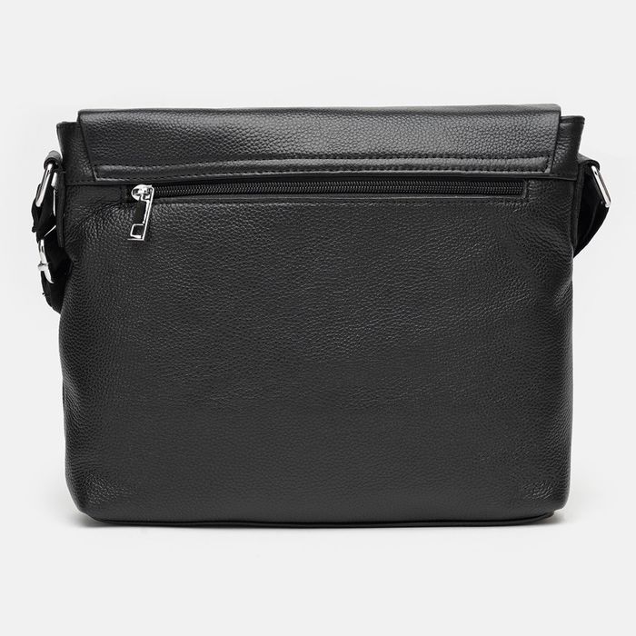 Мужская кожаная сумка Borsa Leather K13530-black купить недорого в Ты Купи