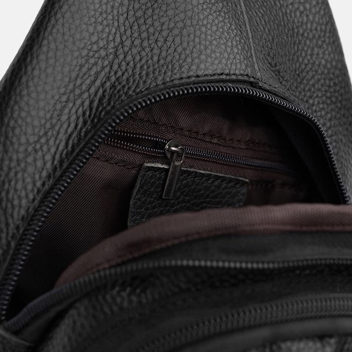 Мужской кожаный рюкзак Keizer K1083bl-black купить недорого в Ты Купи