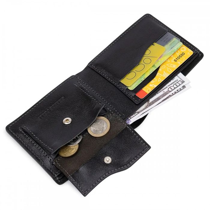 Чоловічий шкіряний гаманець GRANDE PELLE 11554 купити недорого в Ти Купи