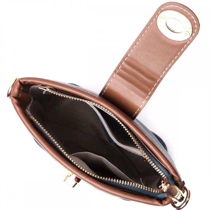 Молодежная женская кожаная сумка через плечо Vintage 22346 купить недорого в Ты Купи