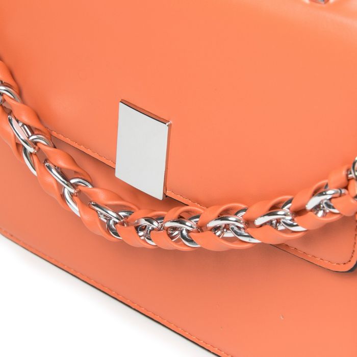 Женская сумочка из кожезаменителя FASHION 04-02 16928 orange купить недорого в Ты Купи