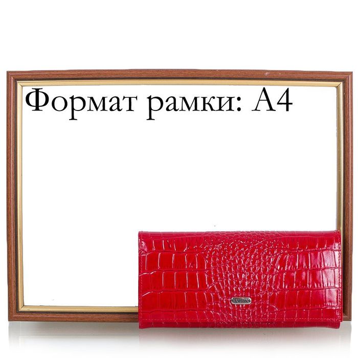 Жіночий шкіряний червоний гаманець CANPELLINI SHI2036-142 купити недорого в Ти Купи