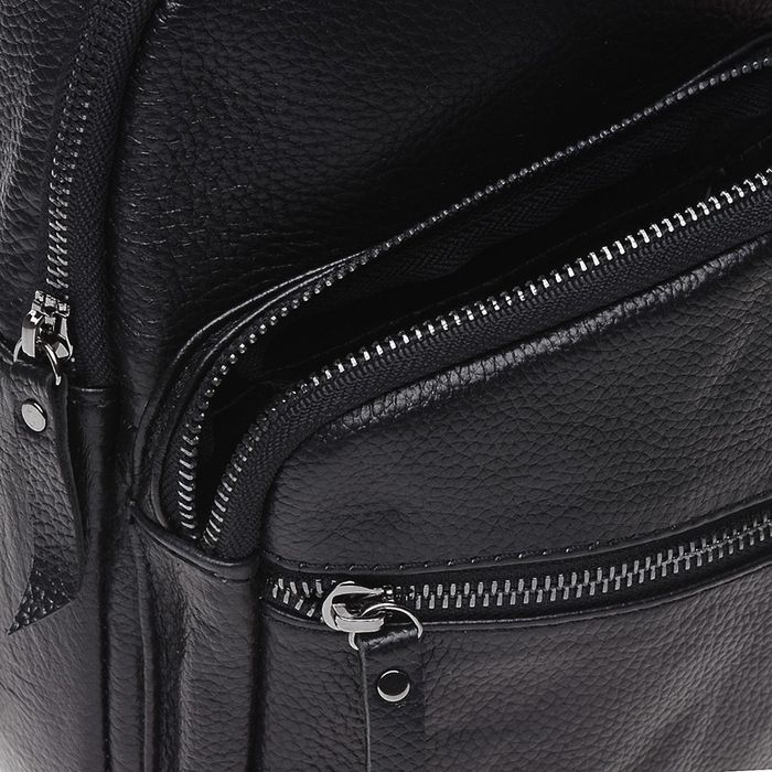 Мужской кожаный рюкзак Keizer K11037-black купить недорого в Ты Купи