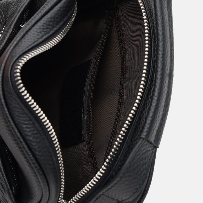 Чоловіча шкіряна сумка Ricco Grande K16607а-black купити недорого в Ти Купи