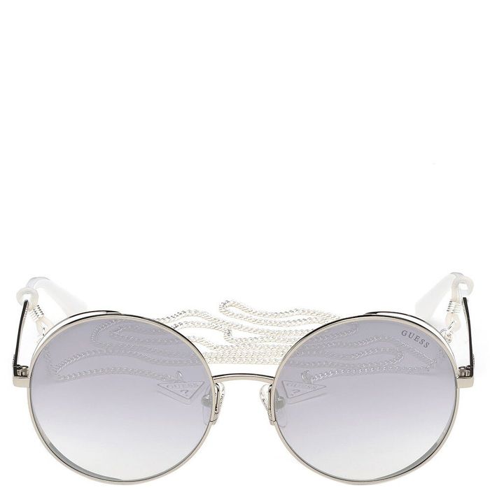 Жіночі сонцезахисні окуляри з дзеркальними лінзами GUESS pgu7606-20c57 купити недорого в Ти Купи