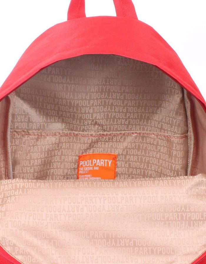 Молодіжний рюкзак Poolparty backpack-oxford-red купити недорого в Ти Купи